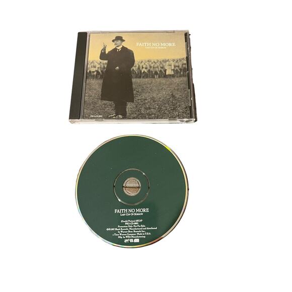 FAITH NO MORE - LAST CUP OF SORROW CD Single Mike Patton Mr Bungle - Picture 1 of 3